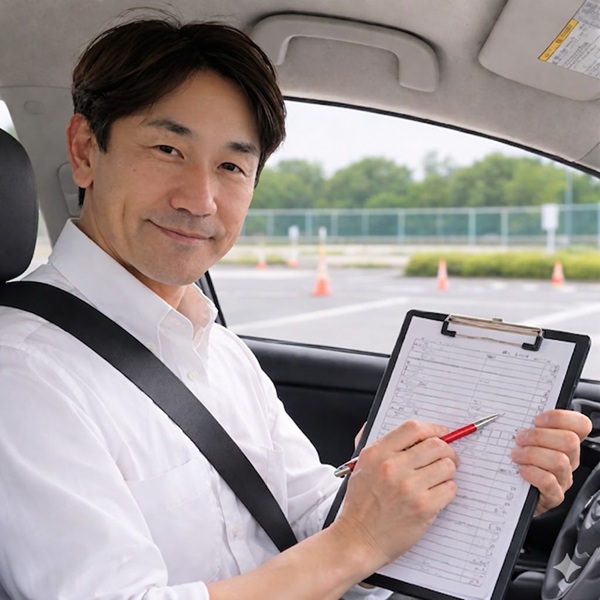元教習所指導員・今井悟朗のプロフィール。タクシー・大型トレーラー経験を活かした実践的な運転指導